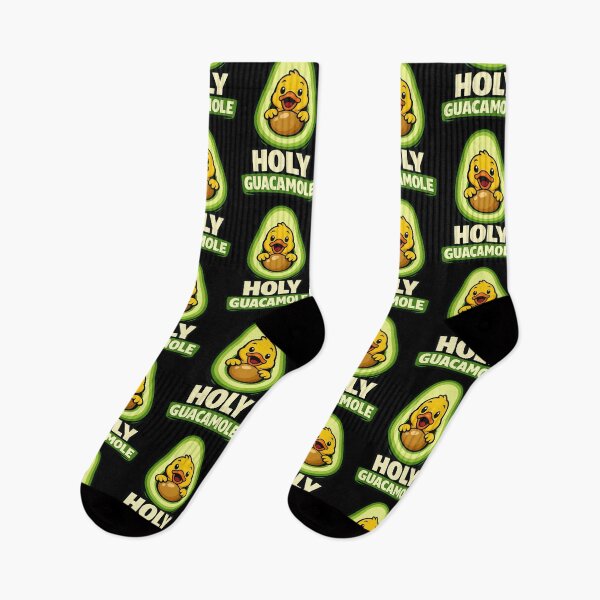 Item preview, Holy Guacamole Funny Duck Avocado Pun Design designed and sold by TeeTimeTreasure.