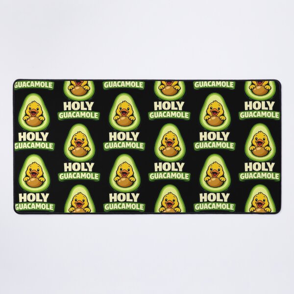 Item preview, Holy Guacamole Funny Duck Avocado Pun Design designed and sold by TeeTimeTreasure.