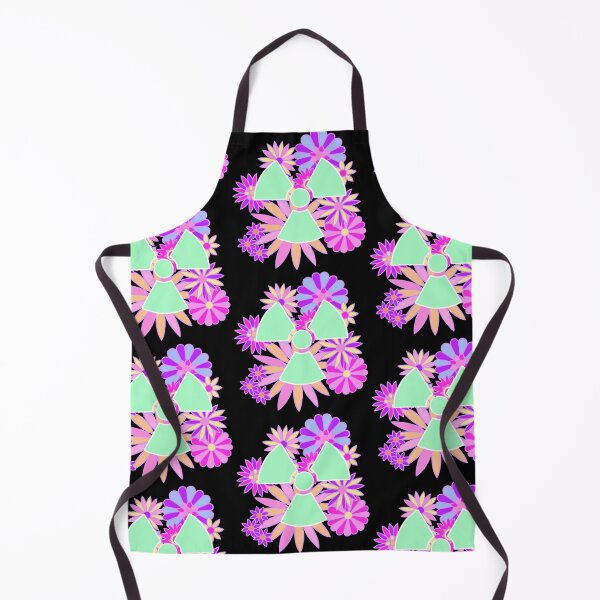 Item preview, Kawaii Floral Radiation Symbol designed and sold by kitschandkawaii.