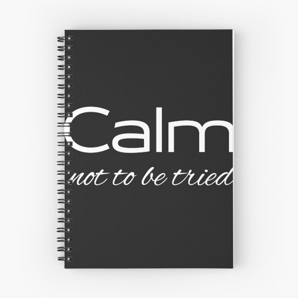 Item preview, Calm not to be tried designed and sold by youniversum-eu.