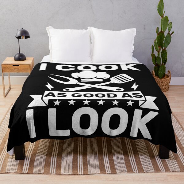 Item preview, I Cook As Good As I Look Chef Humor designed and sold by KroghDs.