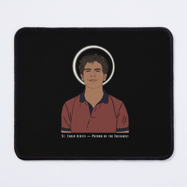 Item preview, Carlo Acutis St. Carlo Acutis — Patron of the Eucharist Retro Portrait  designed and sold by PISMO_SHOP.