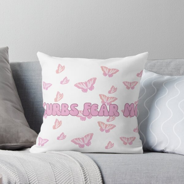 Item preview, Curbs Fear Me 3 Butterflies Light Pink designed and sold by RedAxisStudio.