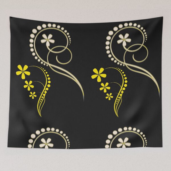 Item preview, ornamental art floral designed and sold by  Mudikeys.