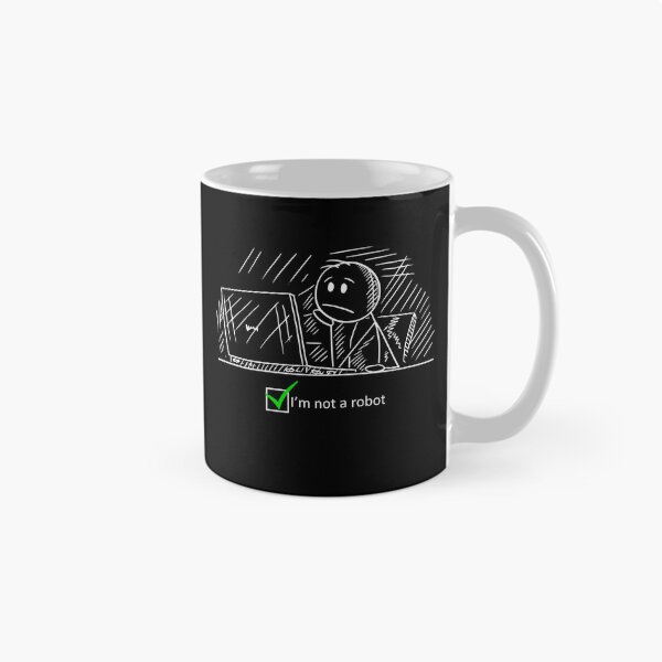 Item preview, Funny Nerdy I'm not a Robot Test Computer Geek Gift designed and sold by waikibi ⭐⭐⭐⭐⭐.
