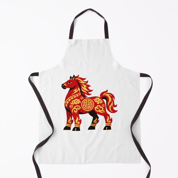 Item preview, Folk Seal Fire Horse designed and sold by Vendeloc.