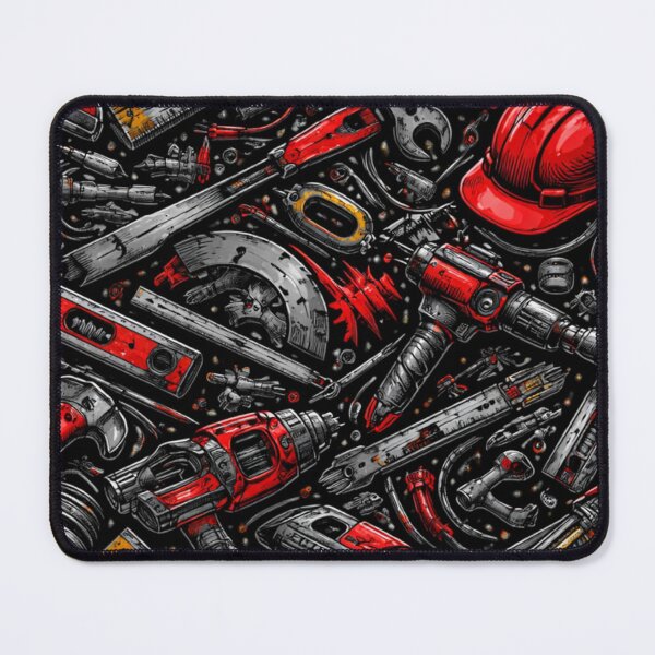 Item preview, Construction Tools Pattern Art designed and sold by Bellassi.