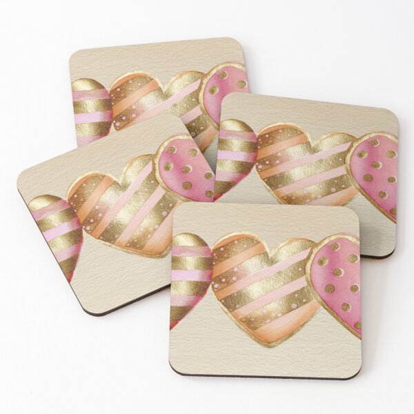 Item preview, Striped and dotted hearts designed and sold by anytka.