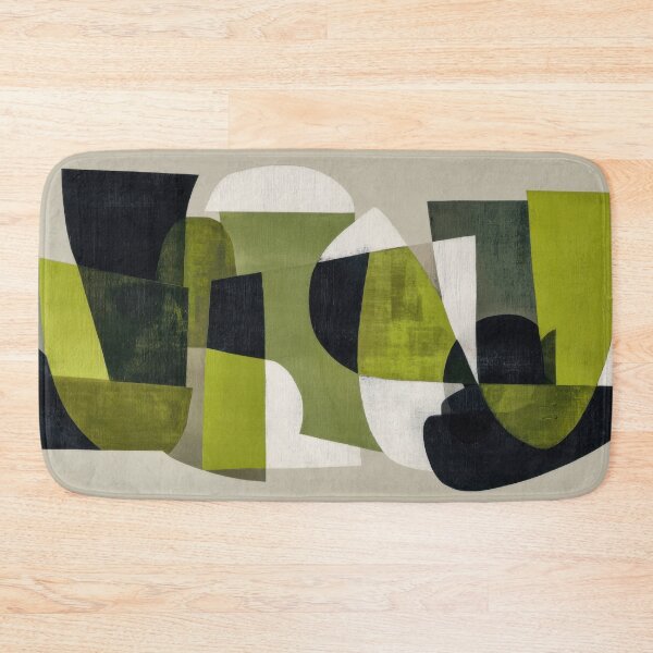Item preview, Green and black abstract design designed and sold by anytka.