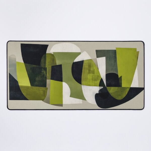 Item preview, Green and black abstract design designed and sold by anytka.