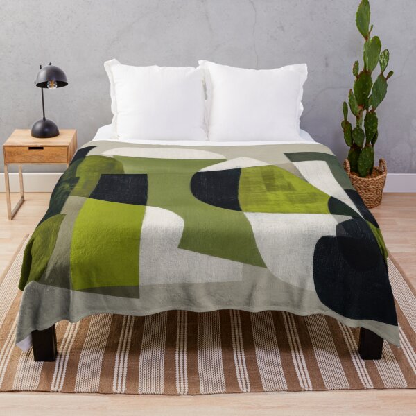 Item preview, Green and black abstract design designed and sold by anytka.