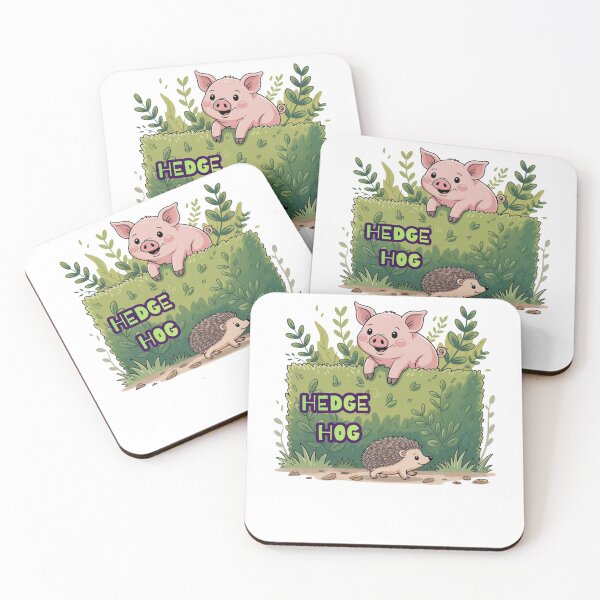 Item preview, Hedge and hog is hedgehog compound words give different meanings designed and sold by Jusiasw.