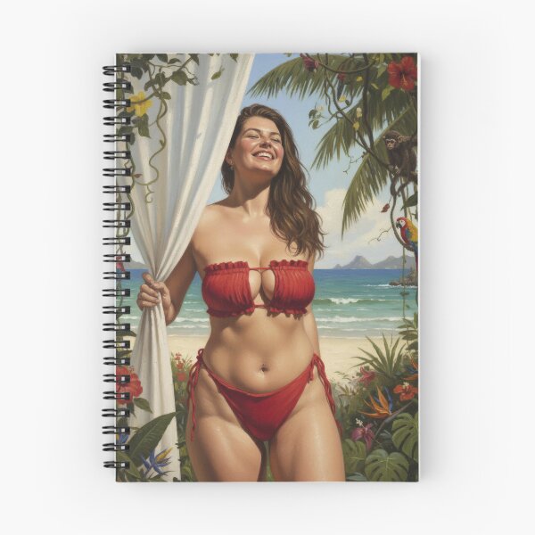 Item preview, happy girl in the tropic designed and sold by Chubby Chase.