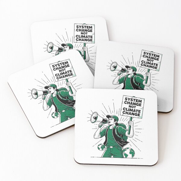 Item preview, Retro Climate Protest Activist Art designed and sold by SholoStudio.