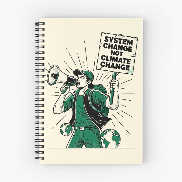 Item preview, Retro Climate Protest Activist Art designed and sold by SholoStudio.