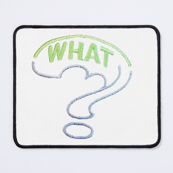 Item preview, What? Abstract Question Mark Cloud Design designed and sold by Imsaa's.