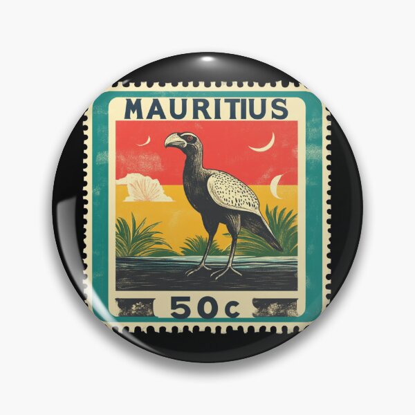 Item preview, Vintage Mauritius Postage Stamp Art - Dodo Bird & Tropics designed and sold by tiigerdad.