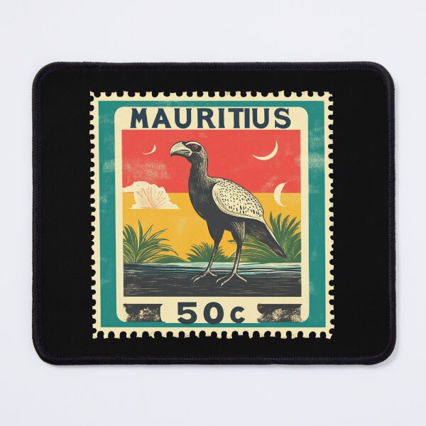 Item preview, Vintage Mauritius Postage Stamp Art - Dodo Bird & Tropics designed and sold by tiigerdad.