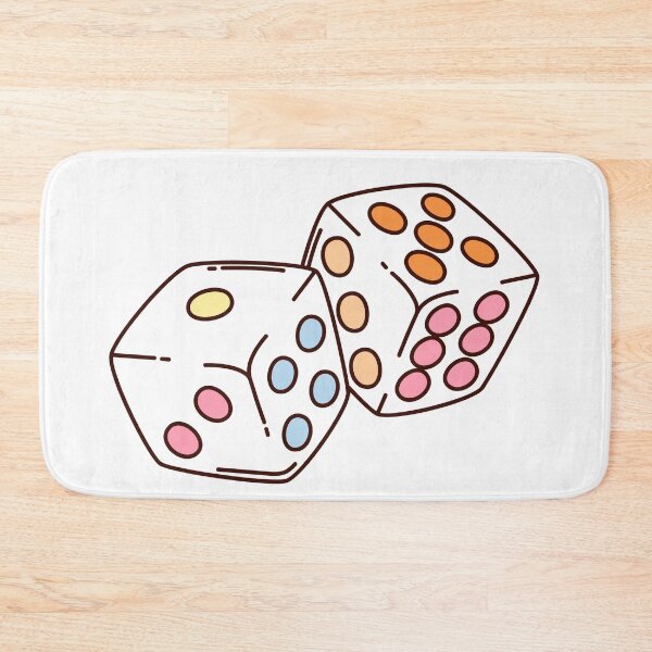 Item preview, Rainbow Dice designed and sold by MeepleMerch.