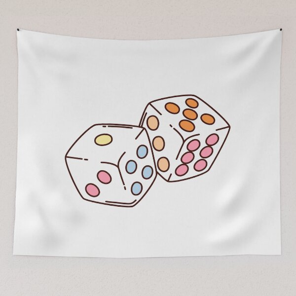 Item preview, Rainbow Dice designed and sold by MeepleMerch.