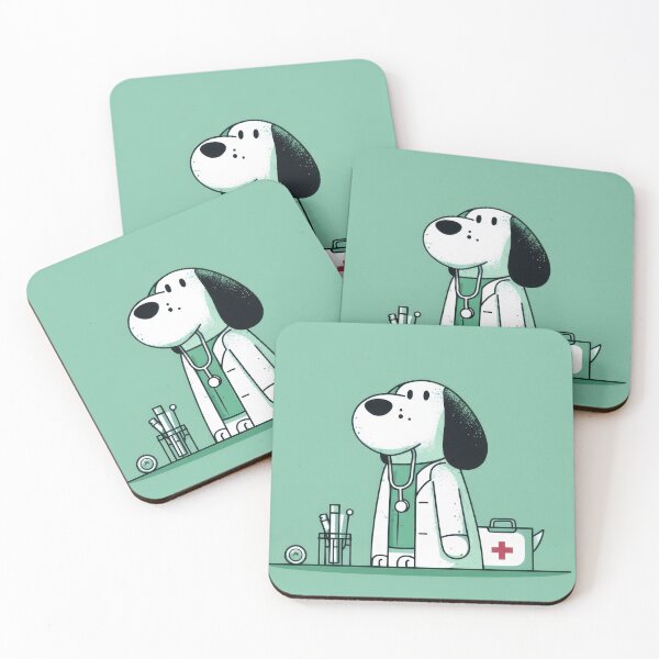 Item preview, Doctor dog with tools designed and sold by anytka.