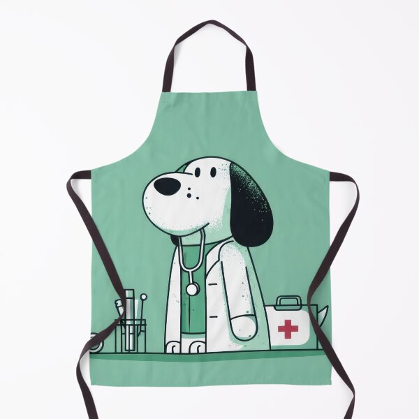 Item preview, Doctor dog with tools designed and sold by anytka.