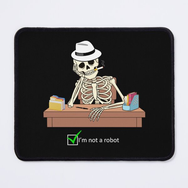 Item preview, Funny Nerdy I'm not a Robot Test Computer Geek Gift designed and sold by waikibi ⭐⭐⭐⭐⭐.