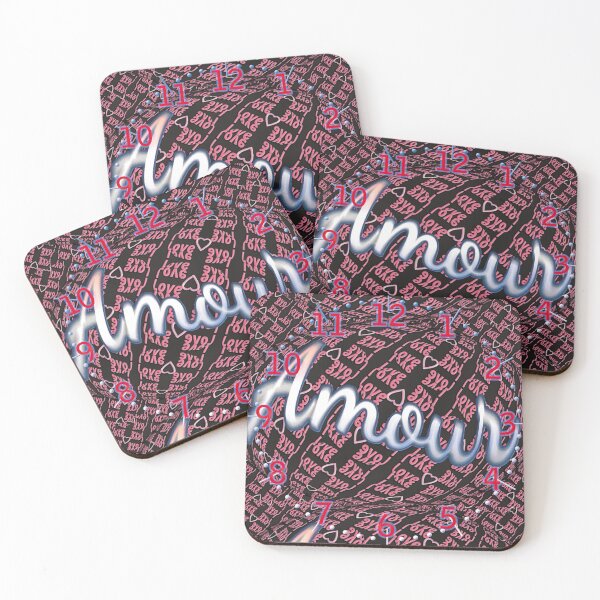 Item preview, Love motifs on the French word "Amour" (Hrs) designed and sold by Alan-David.