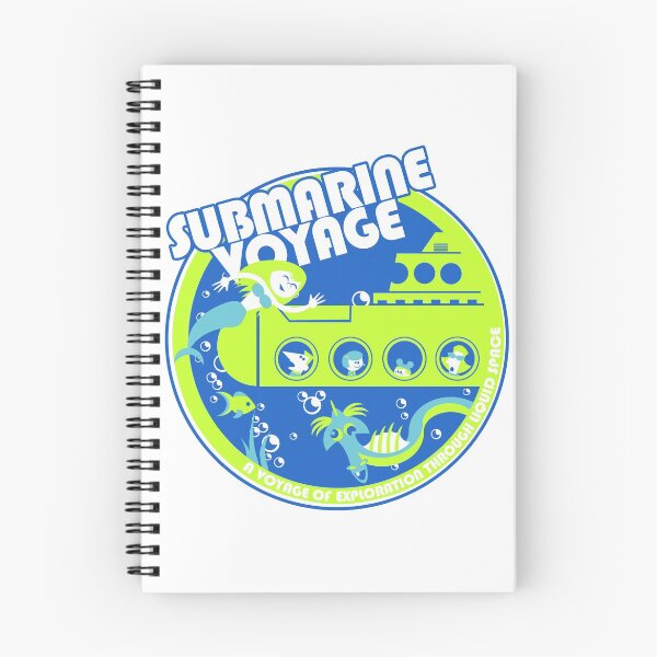 Item preview, Submarine Voyage (neon colors) designed and sold by clockworkmonkey.