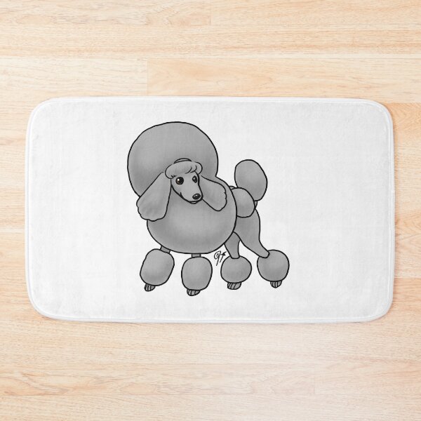 Item preview, Dog - Toy Poodle - Continental Gray designed and sold by Jennifer Stolzer.