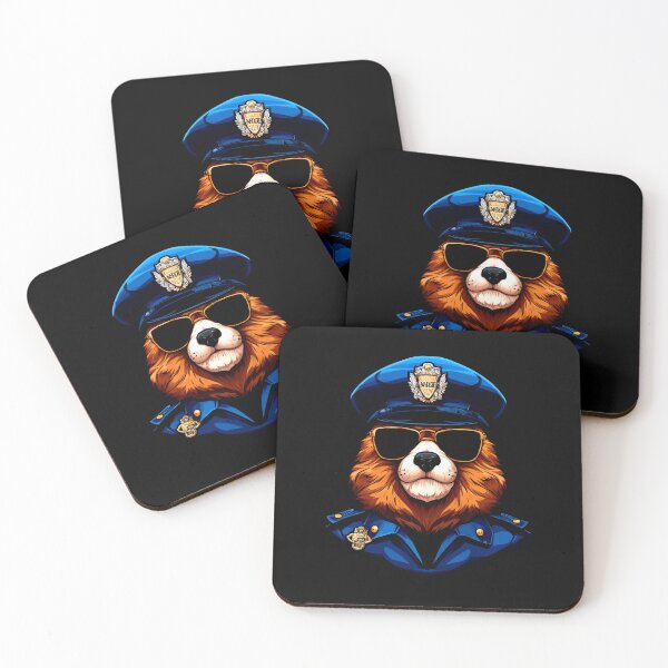 Item preview, Marmot Police / Policewoman Marmot designed and sold by Soulskier.