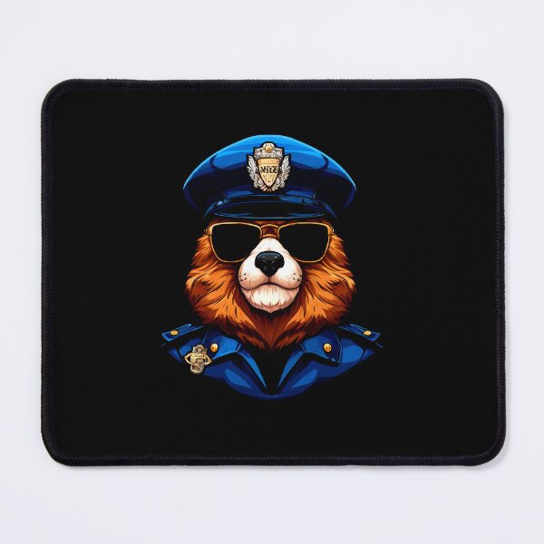 Item preview, Marmot Police / Policewoman Marmot designed and sold by Soulskier.