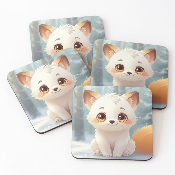 Item preview, Lumo the Polar Fox – Cozy Indie Fantasy Creature designed and sold by TreatLLC.