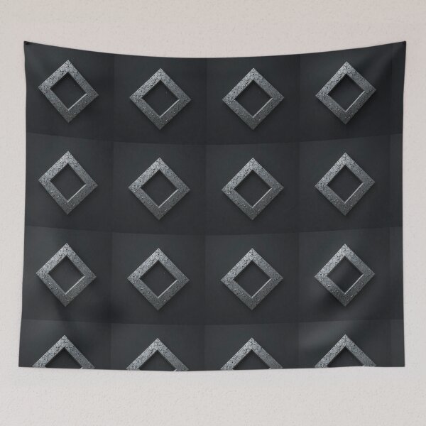 Item preview, Abstract Industrial Shape - Minimal Geometric Metal Design designed and sold by PrintForgeLab.