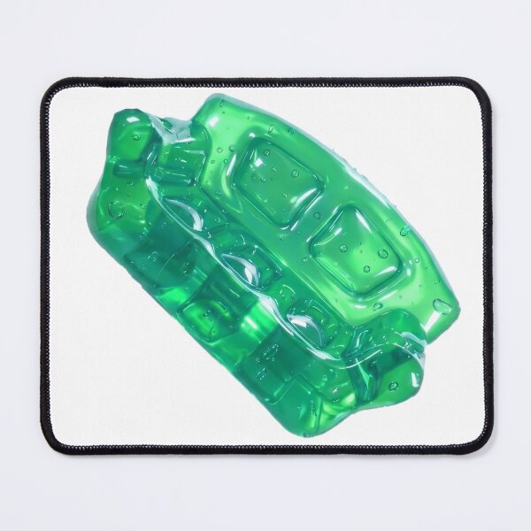 Item preview, Frutiger Aero Glossy 3D Inflatable Chair Y2K Aesthetic designed and sold by NostalgiaOS.