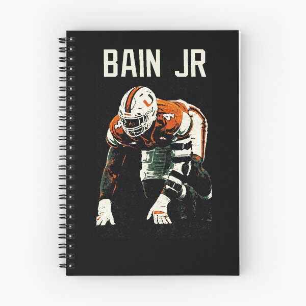 Item preview, Ruben Bain Jr. Grit Mode – Miami Hurricanes Edge in Vintage Grit designed and sold by TheArtOfCar.