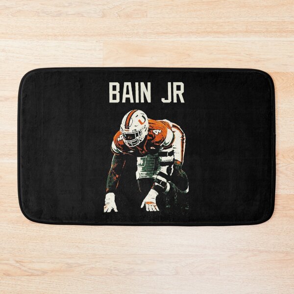 Item preview, Ruben Bain Jr. Grit Mode – Miami Hurricanes Edge in Vintage Grit designed and sold by TheArtOfCar.