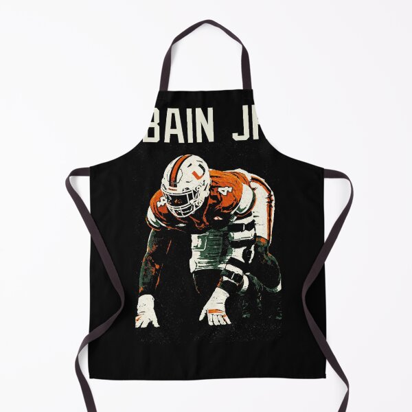 Item preview, Ruben Bain Jr. Grit Mode – Miami Hurricanes Edge in Vintage Grit designed and sold by TheArtOfCar.