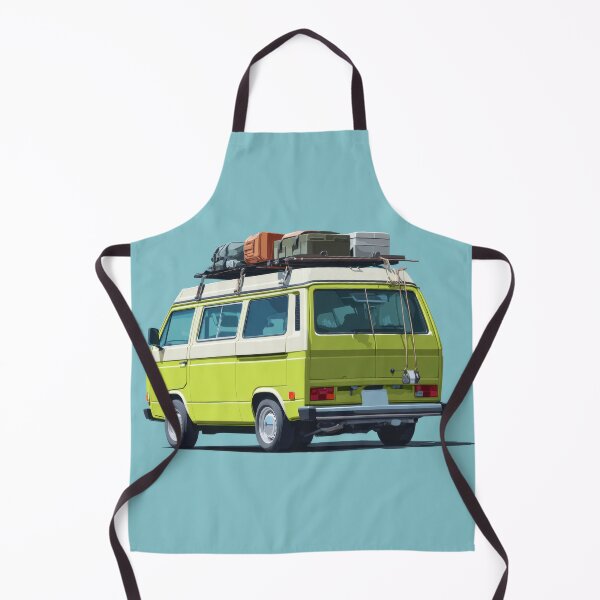 Item preview, Vintage van with luggage on top designed and sold by anytka.