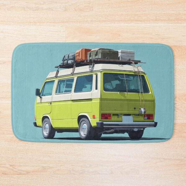 Item preview, Vintage van with luggage on top designed and sold by anytka.