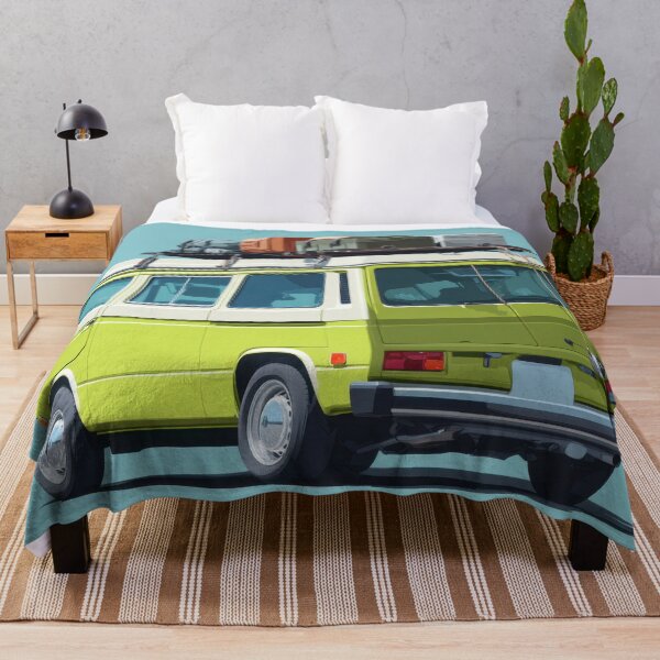 Item preview, Vintage van with luggage on top designed and sold by anytka.