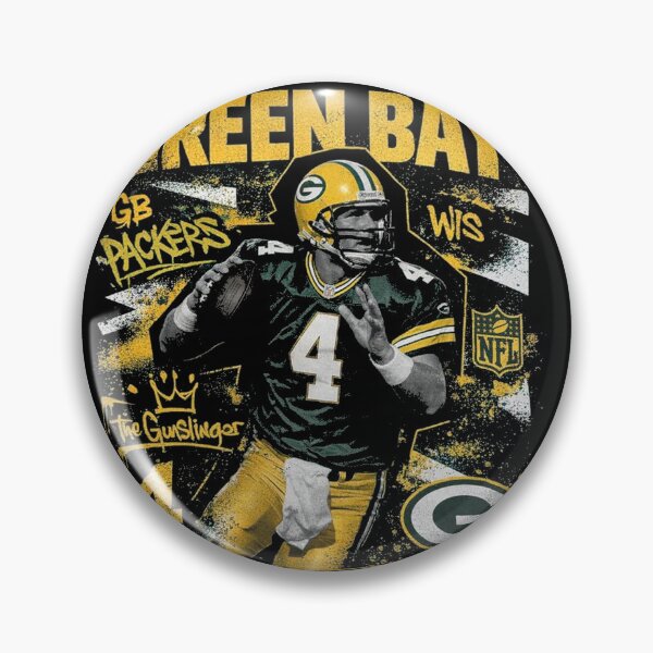 Item preview, Brett Favre Graffiti Legacy – Green Bay Gunslinger in Street Art Vibes designed and sold by TheArtOfCar.
