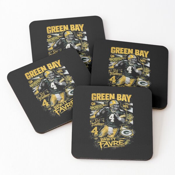 Item preview, Brett Favre Graffiti Legacy – Green Bay Gunslinger in Street Art Vibes designed and sold by TheArtOfCar.