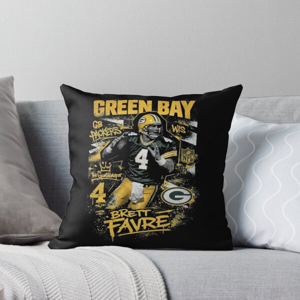 Item preview, Brett Favre Graffiti Legacy – Green Bay Gunslinger in Street Art Vibes designed and sold by TheArtOfCar.