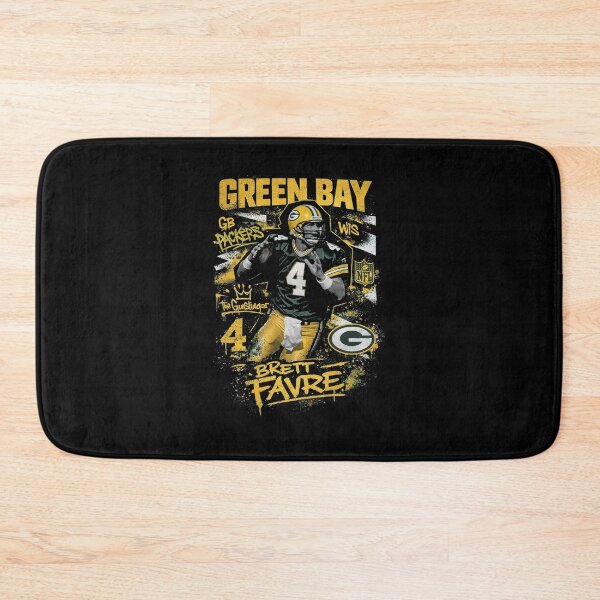 Item preview, Brett Favre Graffiti Legacy – Green Bay Gunslinger in Street Art Vibes designed and sold by TheArtOfCar.