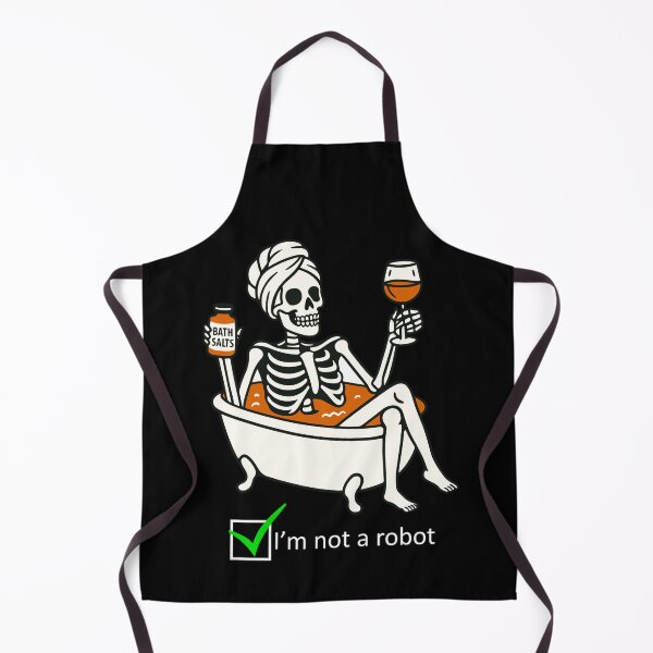 Item preview, Funny Nerdy I'm not a Robot Test Computer Geek Gift designed and sold by waikibi ⭐⭐⭐⭐⭐.