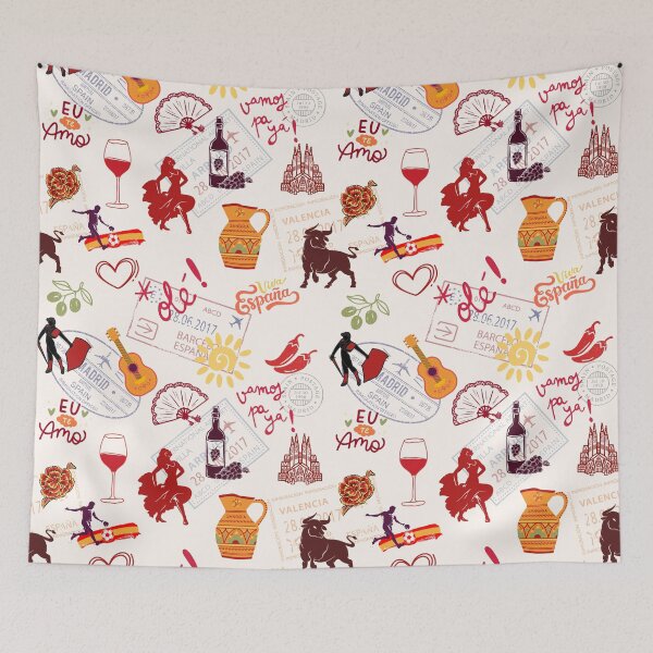 Item preview, Dreaming of Spain designed and sold by TurquoiseBird.