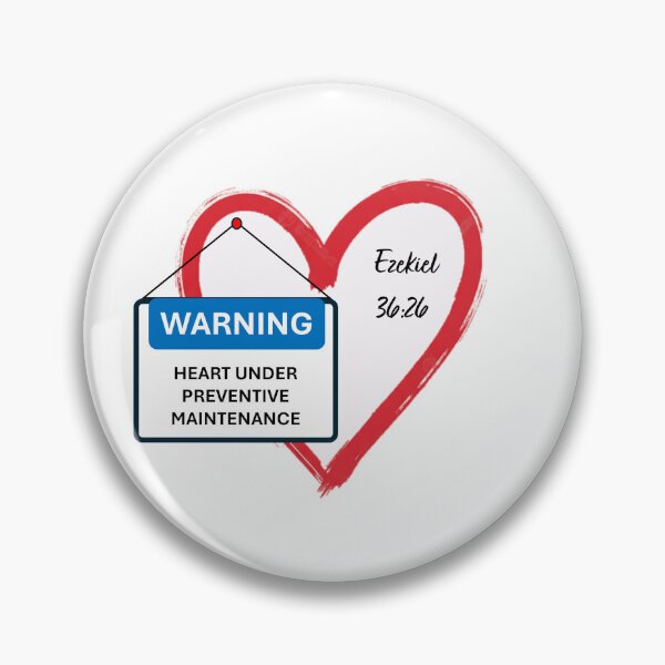 Item preview, Warning: Heart Under Preventive Maintenance designed and sold by kstampa.