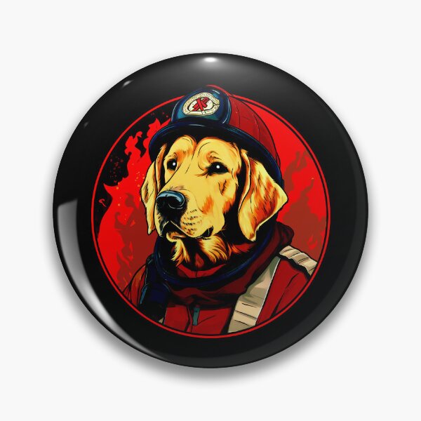 Item preview, Firefighter dog designed and sold by Soulskier.