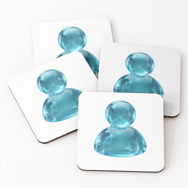 Item preview, Glossy 3D User Avatar Icon Y2K Aesthetic designed and sold by NostalgiaOS.